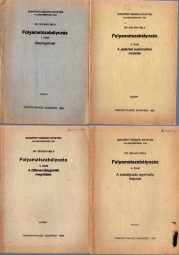 Dr. Szilgyi Bla - Folyamatszablyozs 1-5. fzet
