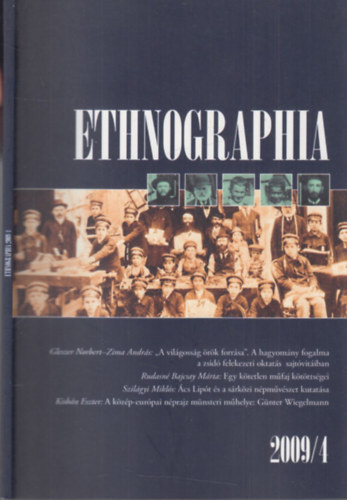 Bartha Elek  (szerk.) - Ethnographia 2009/4.