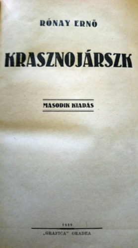 R�nai Ern� - Krasznoj�rszk