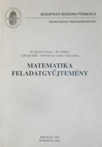 Dr. Barti-Kis-Schmidt-Srtern - Matematikai feladatgyjtemny