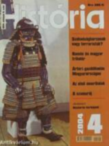 Hist�ria XXVI. �vfolyam 4. sz�m (2004/4)