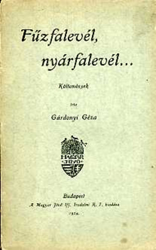 G�rdonyi G�za - F�zfalev�l ny�rfalev�l...