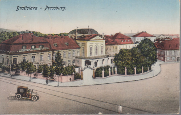 Bratislava, Pressburg (r�gi k�peslap)