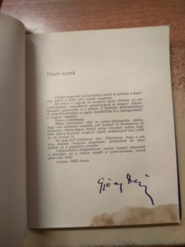 Győry Dezső - Százados adósság