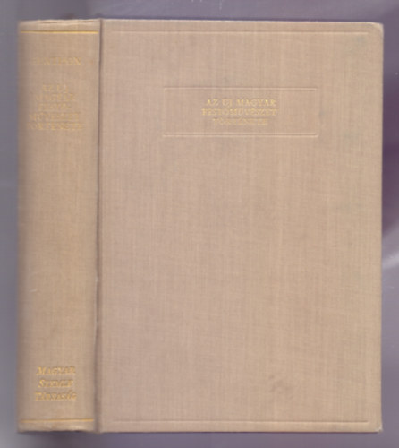 Genthon Istv�n - Az �j magyar fest�m�v�szet t�rt�nete 1800-t�l napjainkig (86 k�pmell�klettel)