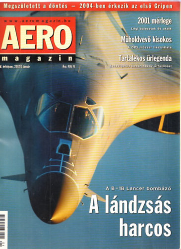 Sajtos Zolt�n  (szerk.) - Aero magazin 2002/1-11. (11 db, lapsz�monk�nt)