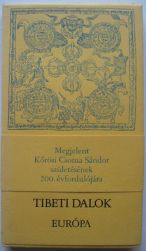 Sri Lszl  (ford. s szerk.) - Tudst rz Tiszta Tenger - Tibeti dalok
