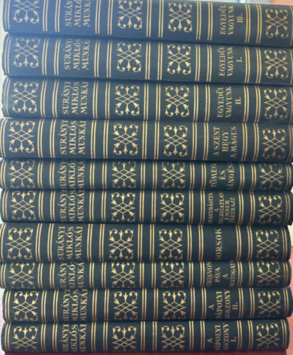 Sur�nyi Mikl�s - 10 db Sur�nyi Mikl�s M�veinek Eml�kkiad�s�b�l