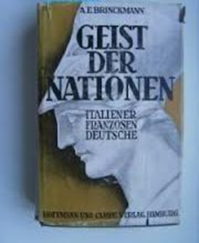 A.E. Brinckmann - Geist der nationen (italiener-franzosen-deutsche)