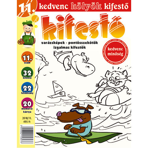 Kedvenc klyk kifest 11. (varzskpek, pontsszektk, izgalmas kifestk)