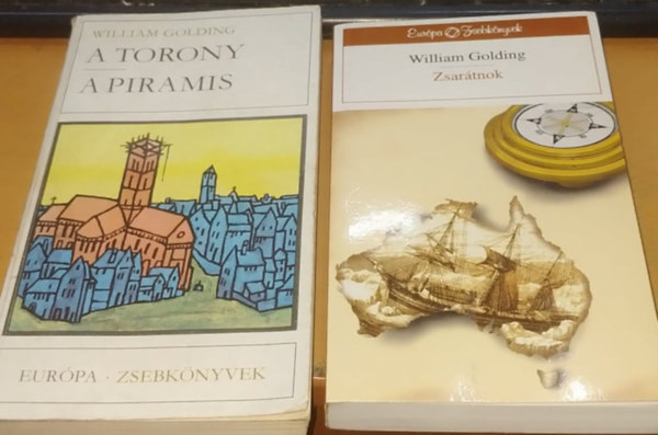 William Golding - A torony - A piramis + Zsartnok (2 ktet)