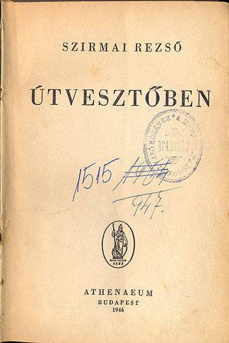 Szirmai Rezs - tvesztben