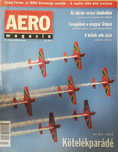 Aero magazin VII. vfolyam, 2005/3 Mrcius