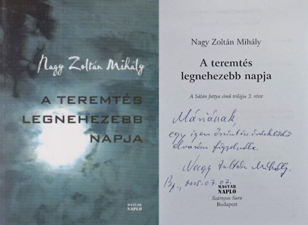 Nagy Zoltn Mihly - A teremts legnehezebb napja  - Dediklt!