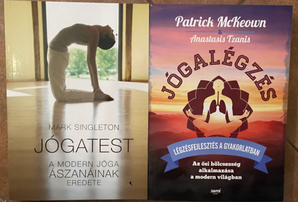 Mark Singleton Patrick McKeown - 2 db j�ga k�nyv - J�gal�gz�s, J�gatest