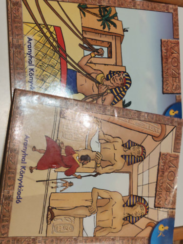 ismeretlen - M�zes egyiptomban (2 darab retro sz�nez� )