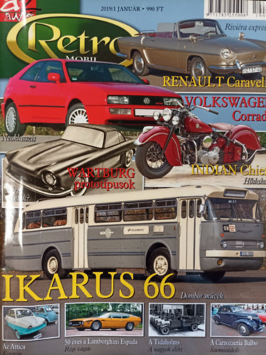Szcsnyi Gbor - Retro Mobil - Rgi motorok, autk, esemnyek magazinja 2019/1-6.Janurtl jniusig
