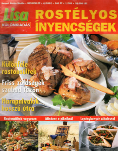 Pintér D. István - Lisa különkiadás 2002/4 melléklet - Rostélyos ínyencségek