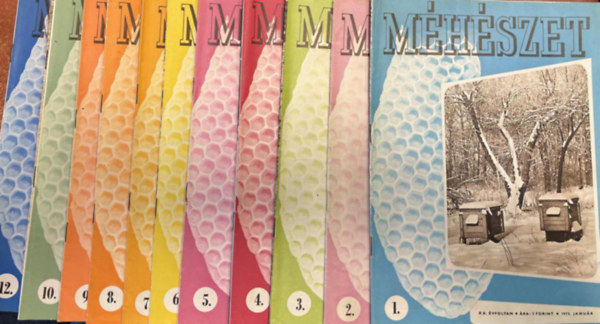 Örösi Pál Zoltán (szerk.) - Méhészet 1972. évfolyam 1-12. szám