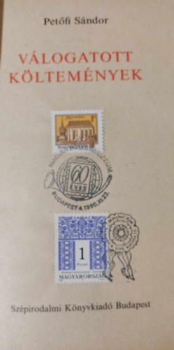 Pet�fi S�ndor - Pet�fi S�ndor v�logatott k�ltem�nyei