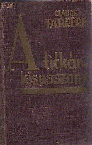C.Farr�re - A titk�rkisasszony