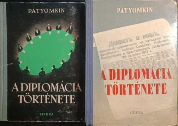 Patyomkin - A diplom�cia t�rt�nete I. �s III. k�tet