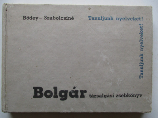 Bdey-Szabolcsin - Bolgr trsalgsi zsebknyv