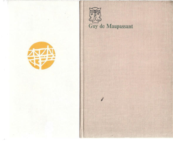 2 db könyv, Pierre Boulle: Híd a Kwai folyón, Guy de Maupassant: Korzikai történet
