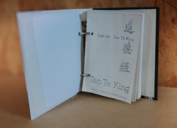 Lao-Ce - Tao te king - egyedi nyomtats