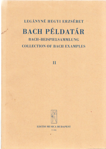 Legnyinhegyi Erzsbet - Bach pldatr II.