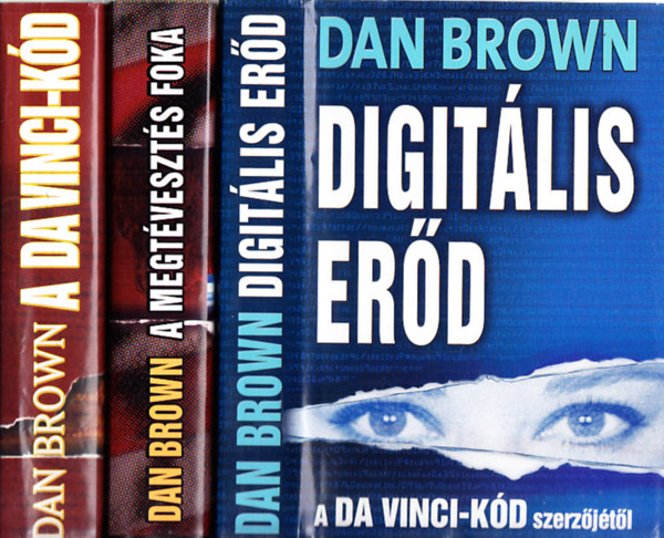 Dan Brown - Dan Brown knyvcsomag: Digitlis erd + A megtveszts foka + A Da Vinci-kd