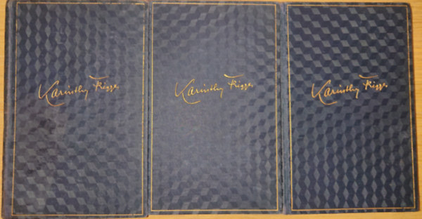 Karinthy Frigyes - 3 kötet Karinthy Athenaeumnál megjelent életműsorozatából: Új görbe tükör, Gyilkosok (novellák), Két hajó