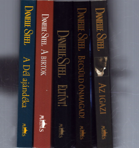 Danielle Steel - 5 db Danielle Steel romantikus regény: Az igazi - Becsüld önmagad! - Eltűnt! - A birtok - A Dél ajándéka