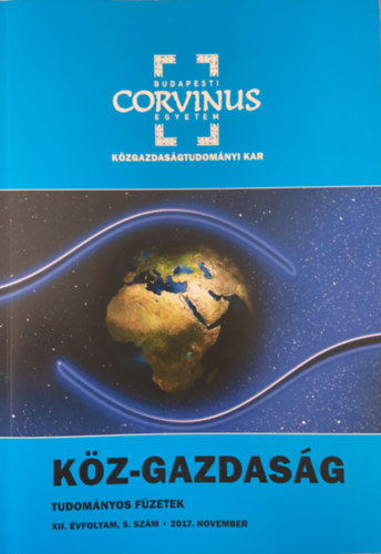 Trautmann L�szl� - K�z-gazdas�g - Tudom�nyos f�zetek XII. �vf. 5. sz�m (2017. november)