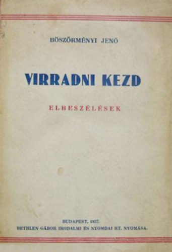 B�sz�rm�nyi Jen� - Virradni kezd