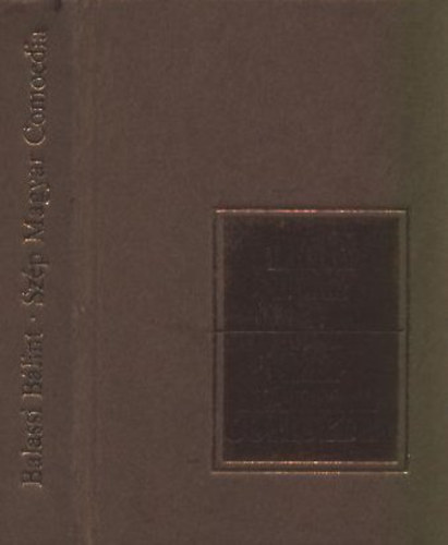 Balassi B�lint - Sz�p magyar Comoedia (minik�nyv)