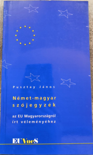 Pusztay J�nos - N�met-magyar sz�jegyz�k