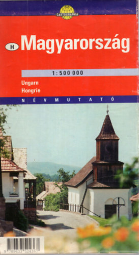 Magyarorszg trkp 1:500 000  ( 1999 )