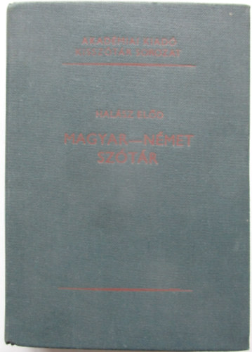 Halsz Eld - Magyar-nmet sztr (Kissztr sorozat)