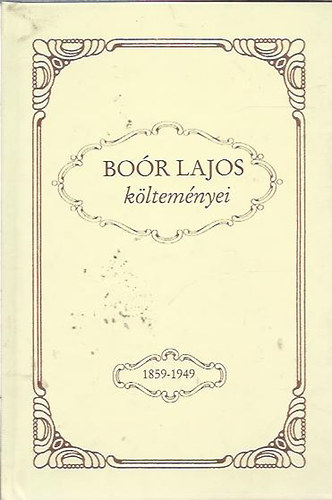 Bor Lajos kltemnyei - 1859-1949