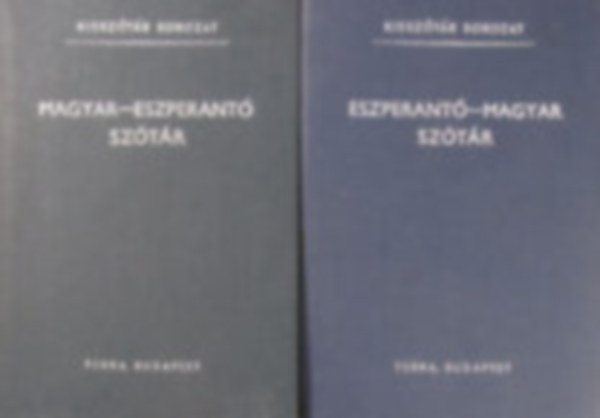 Alfonz Pechan - Eszperant-magyar, magyar-eszperant sztr