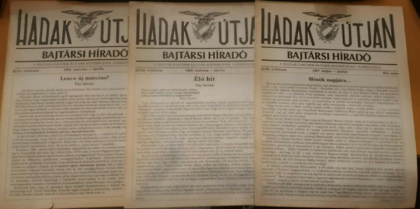 Charles Borb�s - 3 db Hadak �tj�n Bajt�rsi H�rad� (sz�rv�nysz�mok)