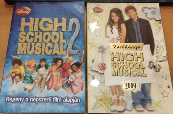 Walt Disney - High School Musical 2 + High School Musical 2009 (zsebkönyv)(2 kötet)