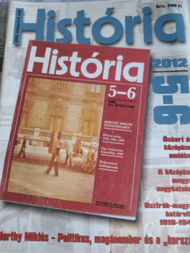 Hist�ria XXXIV. �vfolyam 5-6. sz�m (2012/5-6)