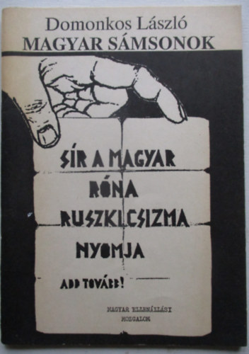 Domonkos L�szl� - Magyar S�msonok - Paraszti ellen�ll�s 1951-1955