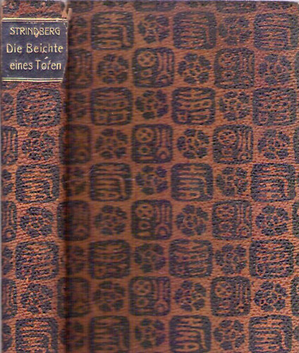 August Strindberg - Die Beichte eines Toren