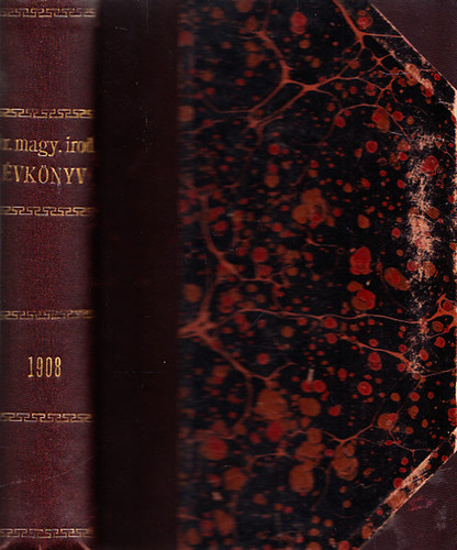 B�n�czi J�zsef  (szerk.) - Izraelita Magyar Irodalmi T�rsulat (IMIT) �vk�nyv 1908.