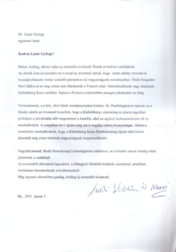 Hidegk�ti H�rek 11. �vf. 2000. 12. sz�m - ( dedik�lt lev�l )