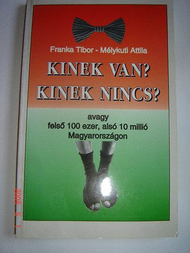 Franka Tibor; M�lykuti Attila - Kinek van?Ki nincs?