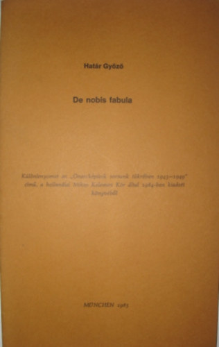 Hatr Gyz - De nobis fabula